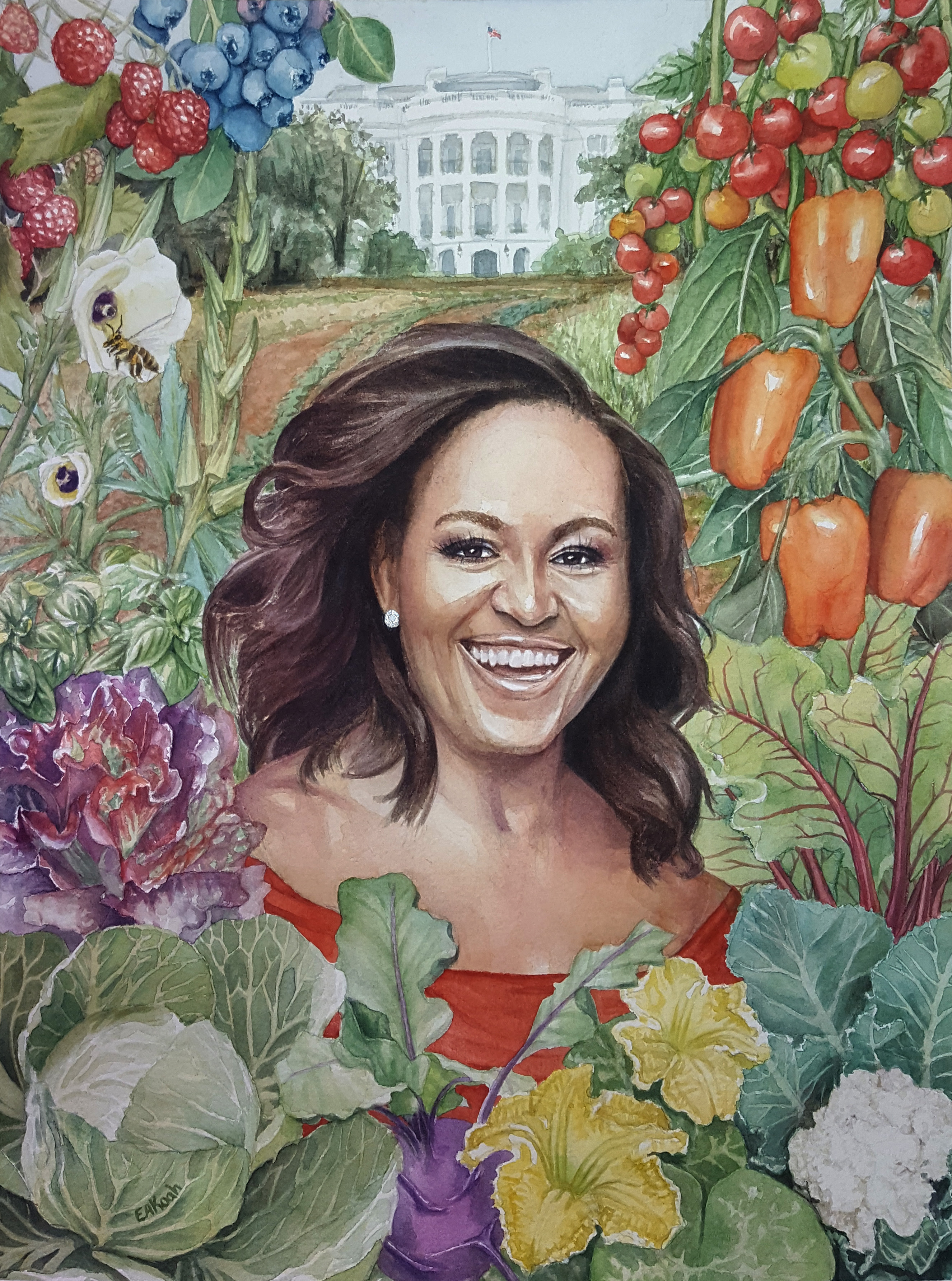Michelle Obama Horticultural Hero