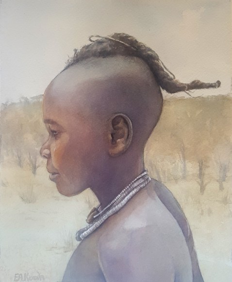 Himba boy portrait