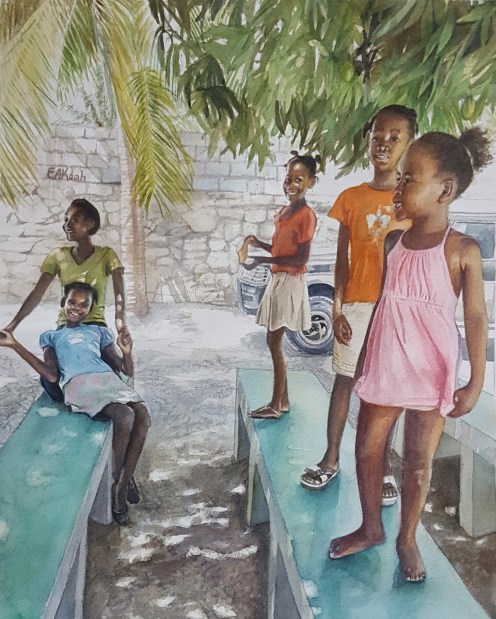 Kids singing finished