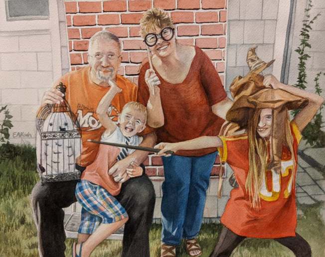 Sherry harry potter painting